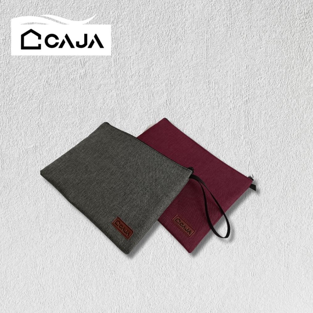 

READY STOK CAJA Document Bag Tas Dokumen Denim Premium Seminar Kit Merchandise Premium Siap kirim