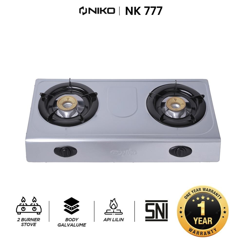 Kompor Gas Niko 2 Tungku Murah Berkualitas