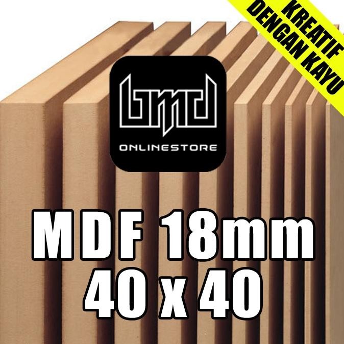 

Papan Kayu MDF 18mm Ukuran (40x40)cm