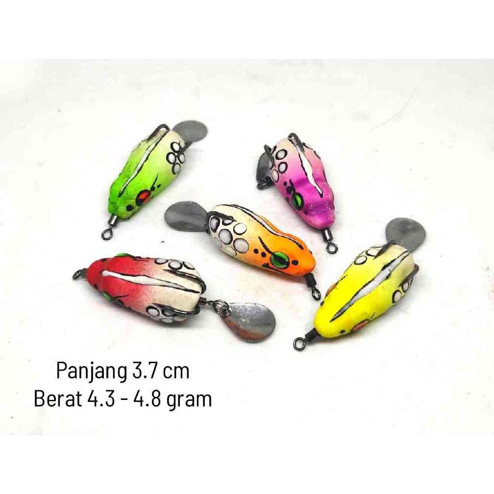 UMPAN CASTING GABUS SOFT FROG SEMI BEBEK