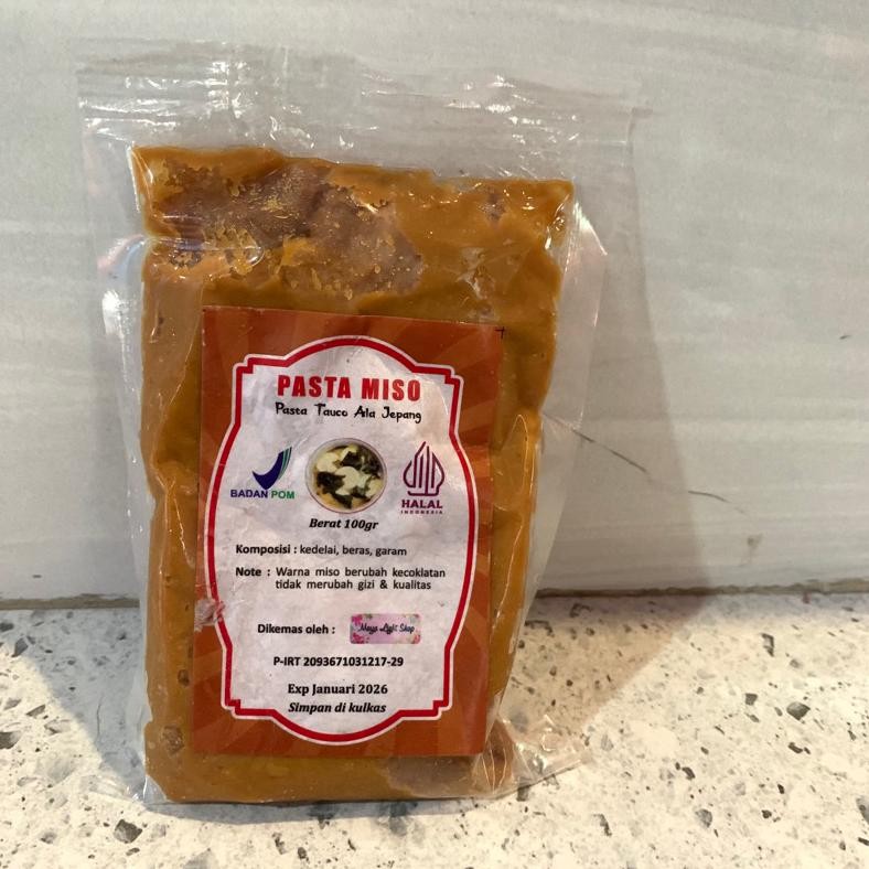 

Paket Miso Soup wakame 10gr miso 100gr dashi 25gr pelengkap sushi bahan dasar miso bumbu masakan jepang halal terenak promo.
