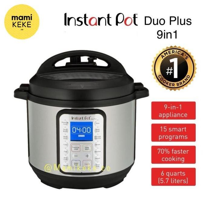 Promo | Instant Pot Duo Plus 9 In 1 Smart Pressure Cooker Multicooker