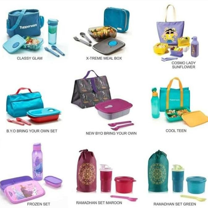 Promo | Lunch Box//Set Bekal Makan Tupperware