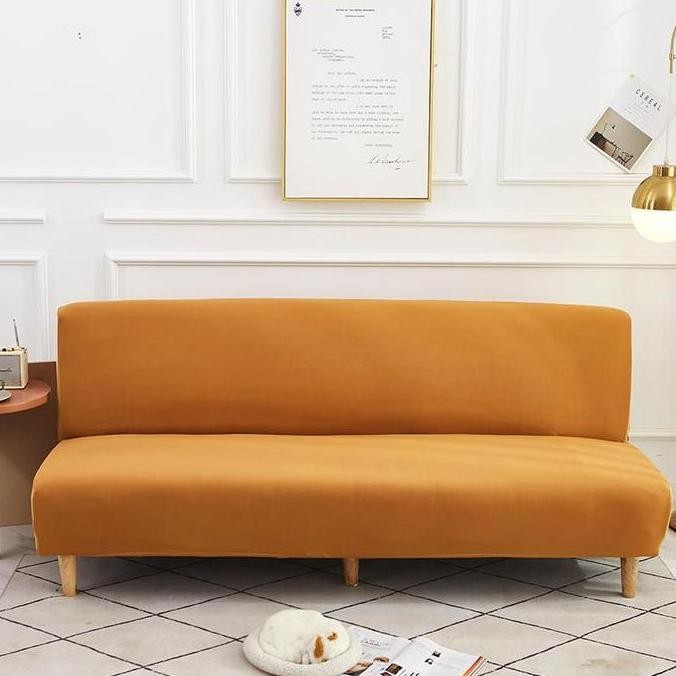 Sarung Sofa Bed Polos /Penutup Sofa Polos Elastic