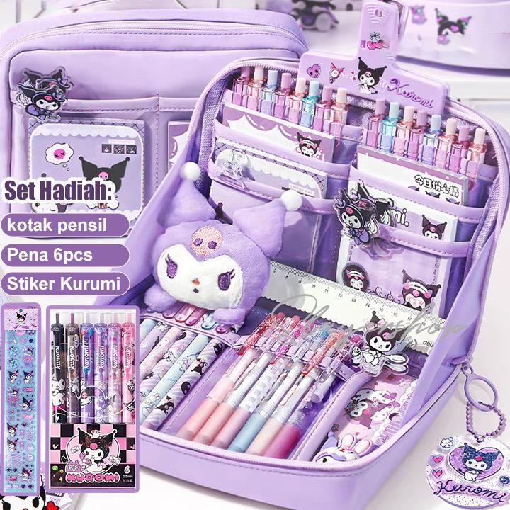 

Tempat Pensil Berkapasitas Besar / Kotak Alat Tulis Anak Yang Indah / Tas Penyimpanan Kosmetik Anak Perempuan
