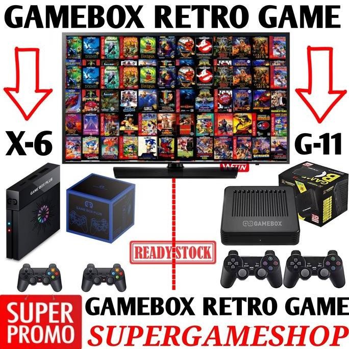 X6 Super Game Box Super Game Wireless Game Box Family Retro Berkualitas