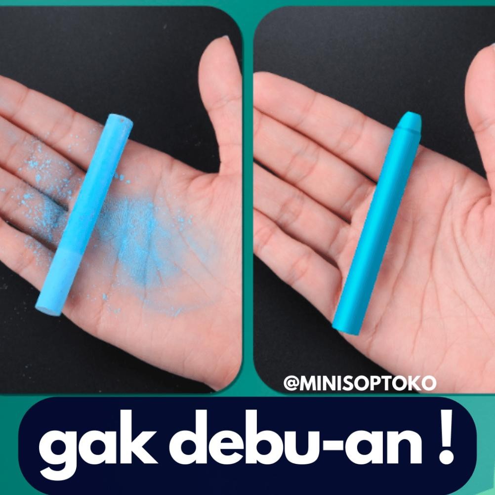 

New Minisoptoko Kapur Tulis Blackboard Chalk Water Based Anti Bebas Debu Warna Warni Berwarna Cover Holder Kapur Tulis Terpopuler