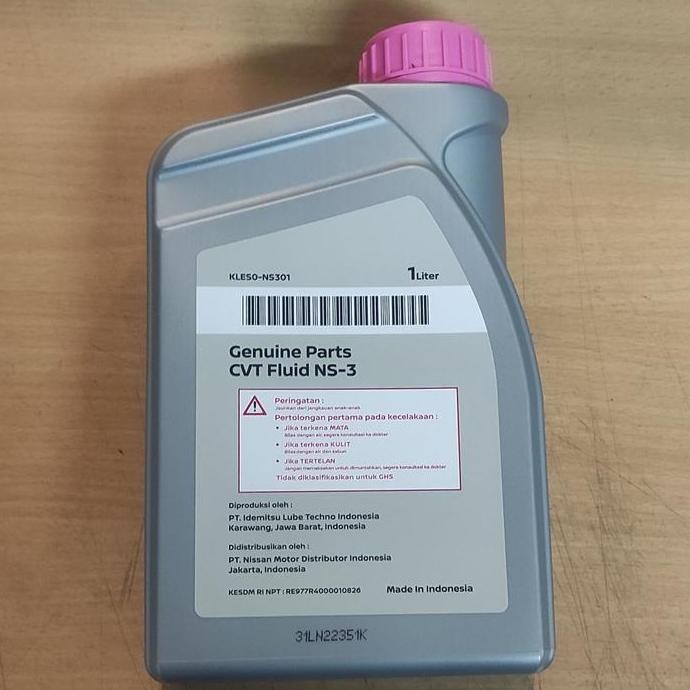 Oli Cvt Ns-3 Original Nissan - Asli