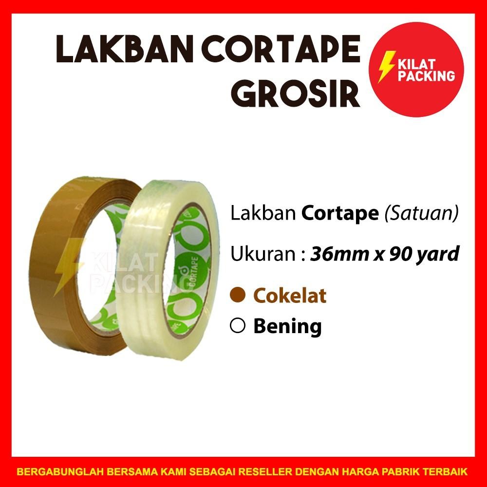 

Lakban Cortape Ukuran 36 Mm X 90 Yard Ekonomis Termurah Satuan