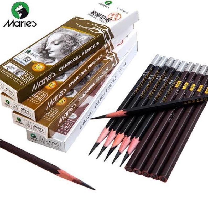 

Cod Pensil Charcoal Maries C7300 Hard / Neutral / Soft / Super Soft Aman Terbaik