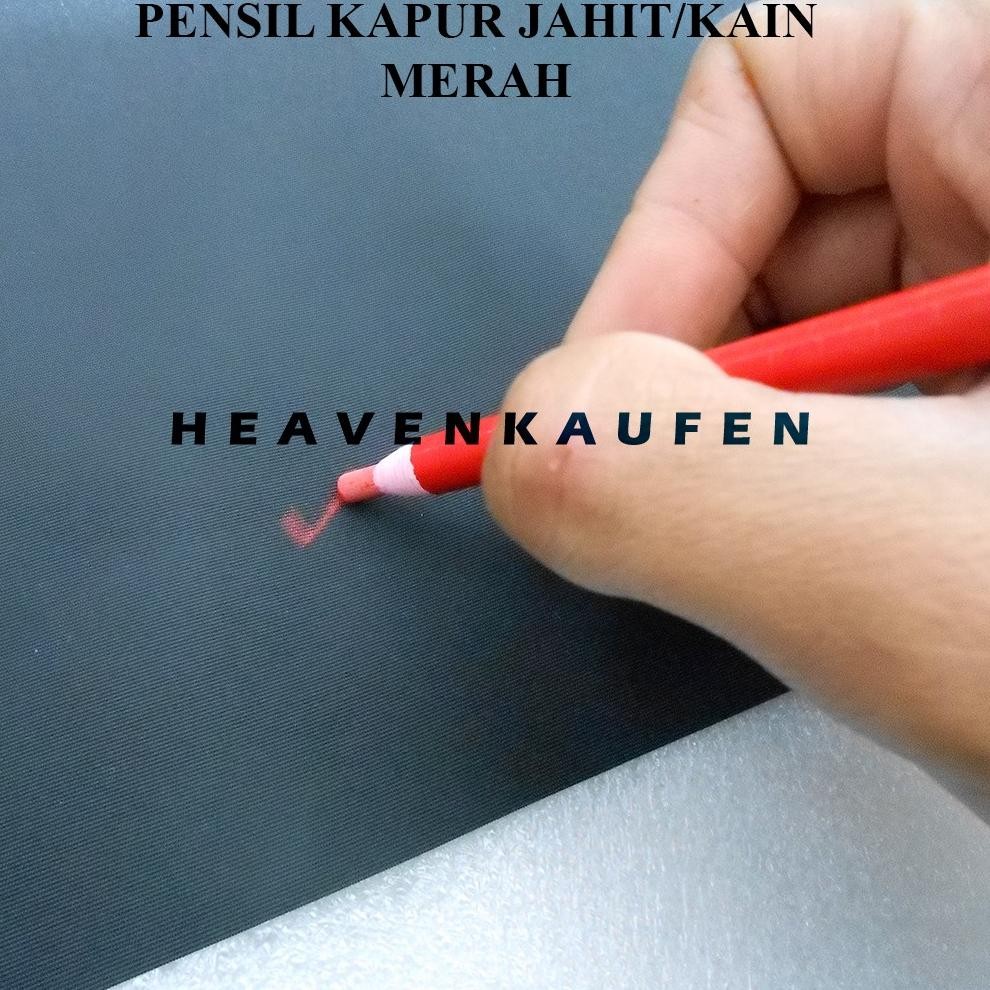 

Original Pensil Kapur Kain / Kapur Pensil Jahit (Chalk Pencil) Merah Terpopuler