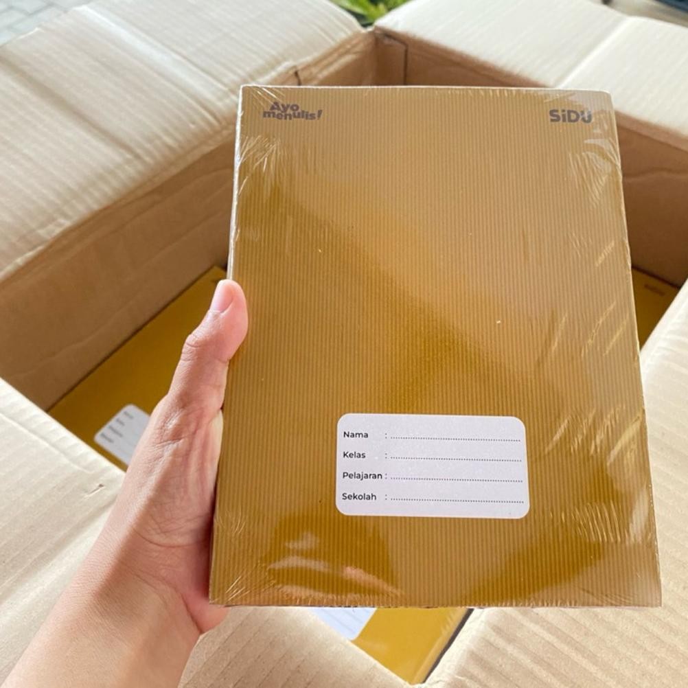 

Harga Terjangkau (10Pcs) Buku Tulis Sidu / Buku Catatan Sekolah / Buku Tulis Kraft Sinar Dunia 40 Lembar