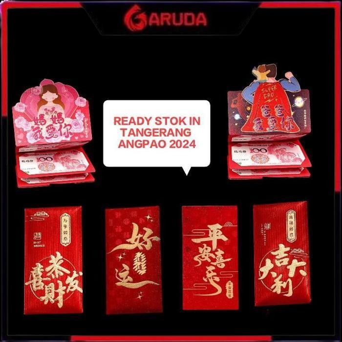 

Promo Rejeki 9393 - New Amplop Angpao Lipat Motif Kelinci Warna Merah 6 Slot Untuk Tahun Baru Cina 2023