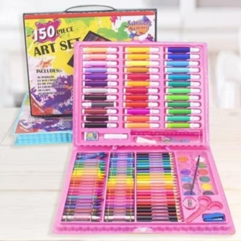 

Tahan Lama Crayon Set 150 Pcs Cat Air Mewarnai Pensil Warna Mengambar Set