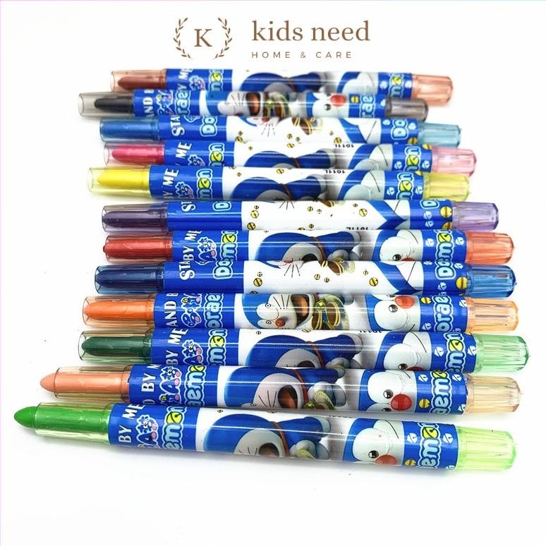 

Kenyamanan Krayon Putar Panjang 12 Warna /Crayon Putar Panjang 12 Warna/Rolling Crayon/Oil Pastel