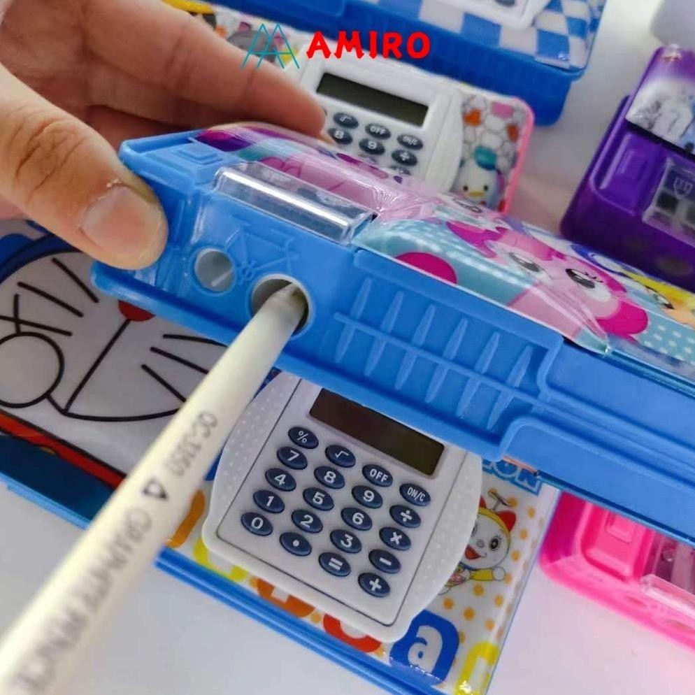 

Kenyamanan Kotak Pensil Magnet Kalkulator / Tempat Pensil Karakter Calculator/Pensil Box Karakter Lucu