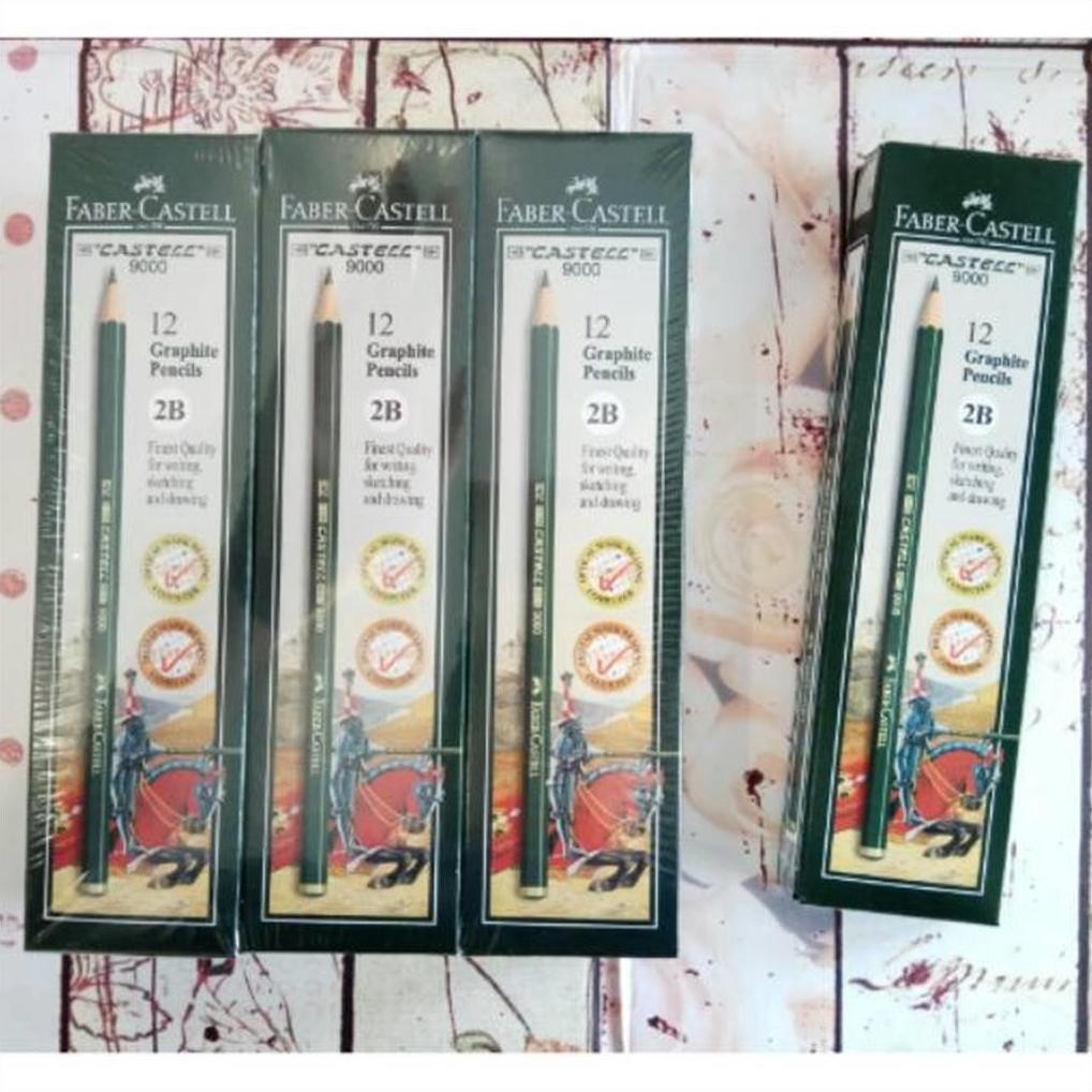 

Unik Pensil 2B Faber Castell Original (12 Pcs)