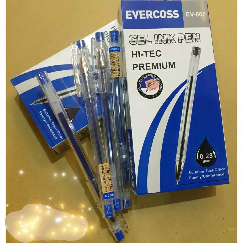

Efektif Pulpen - Pena - Bolpen Hi-Tech - Evercoss - Pen Gel Murah