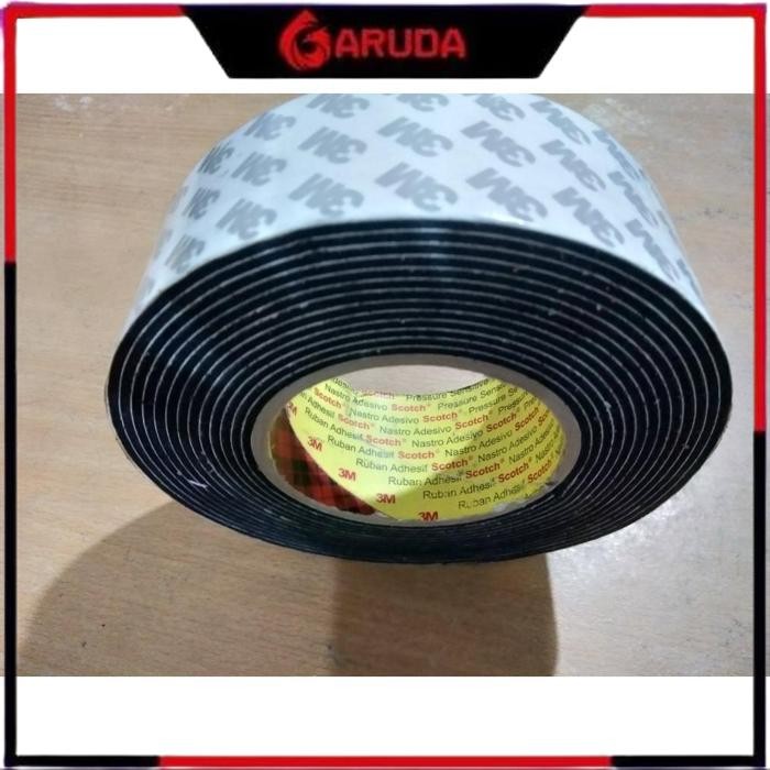 

BARU SINGLE TAPE FOAM 3M 9080 HITAM UK. 50MMX2M, TEBAL= 6MM