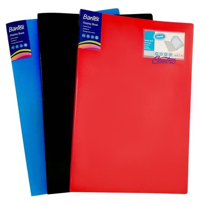 

JUAL Bantex Display Book F4 20 Pocket