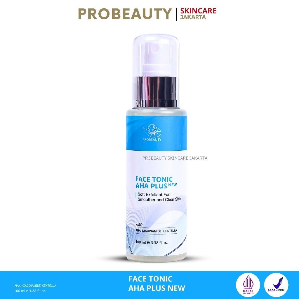 Probeauty Face Tonic Aha Toner Mencerahkan Wajah Flek Hitam Membandel