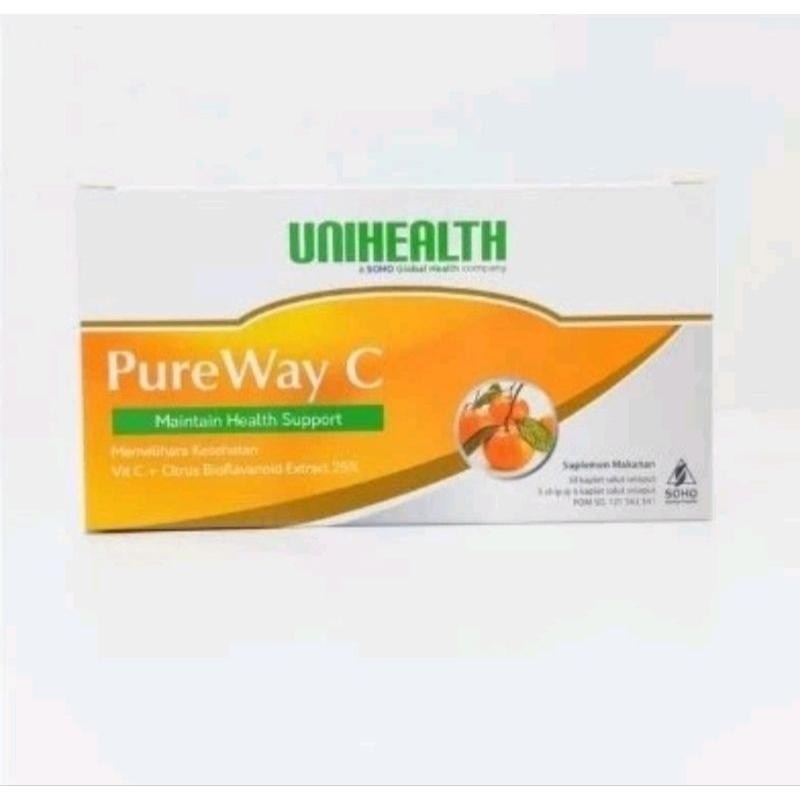 Pureway C Vitamin C 30Kaplet Unihealth