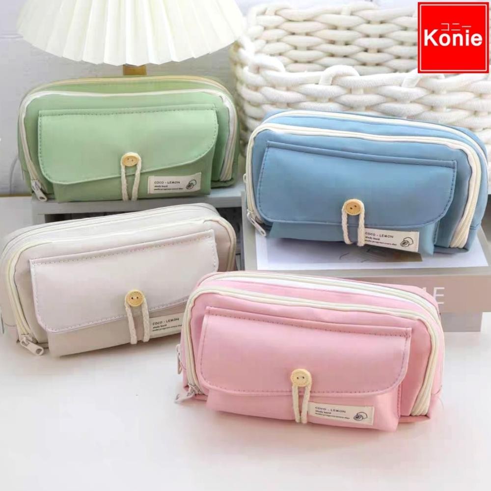 

NEW!!! TEMPAT PENSIL KOREA MULTI SEKAT UKURAN BESAR