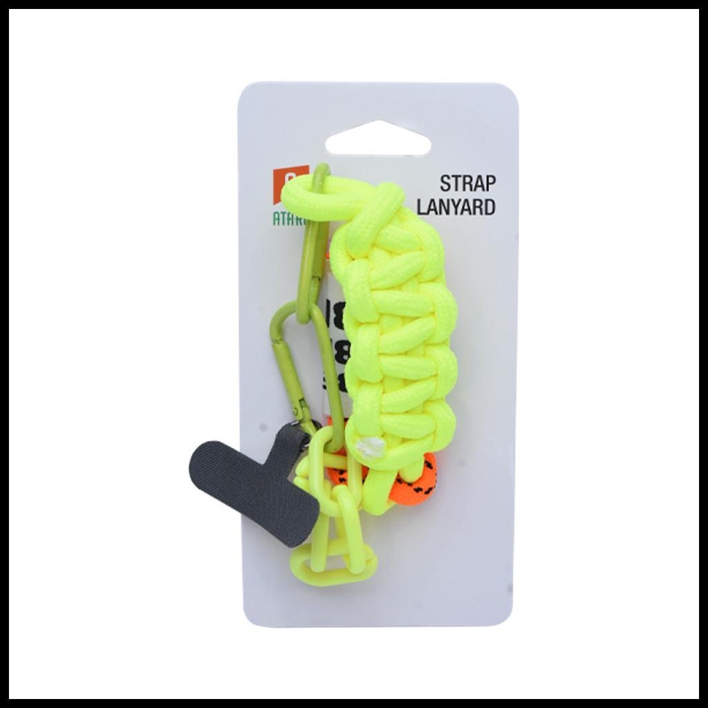 

ATARU LANYARD KOMBINASI - KUNING/ORANGE TALI LEHER NAME TAG ID CARD KARTU AKSES TALI GANTUNGAN HP