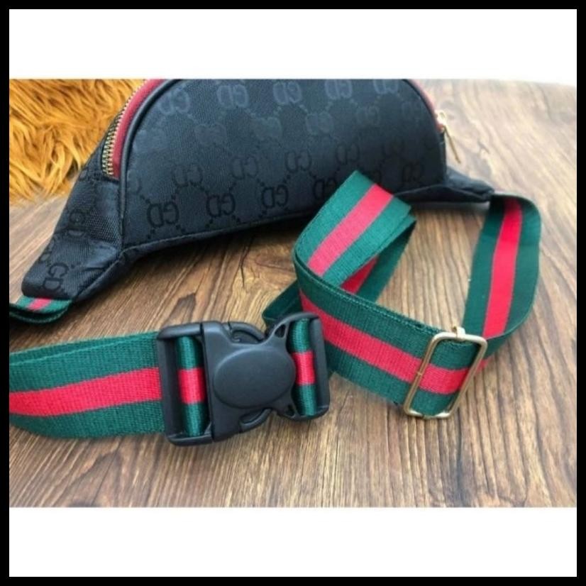 TAS WAISTBAG KANVAS PRIA DAN WANITA GCG RES DEPAN / SLINGBAG / SHOULDER BAG / TAS PINGGANG PRIA