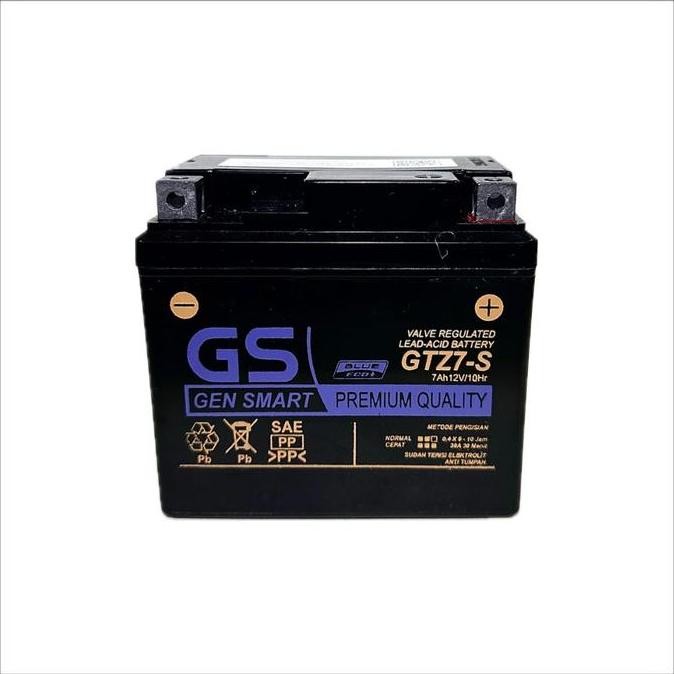 Aki Motor Yamaha Nmax Gtz7S Gs Accu Kering - Asli