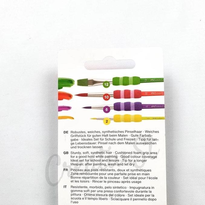 

Hot Sale !!! Faber Castell Faber-Castell Kuas Lukis Set Cat Grip Brush Set Color Round