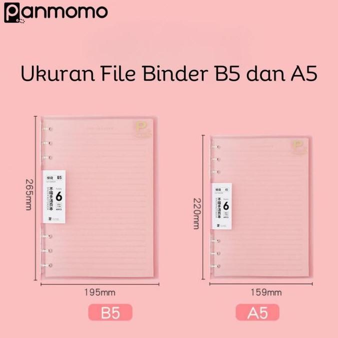 

Hot Promo !!! Soft Cover 6 Ring Slim File Binder [Creativ]