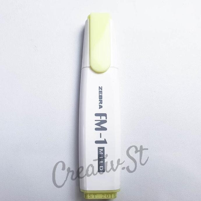 

New Collection !!! Zebra Fm-1 Mild Highlighter Penanda Halaman Pastel (1 Pcs)