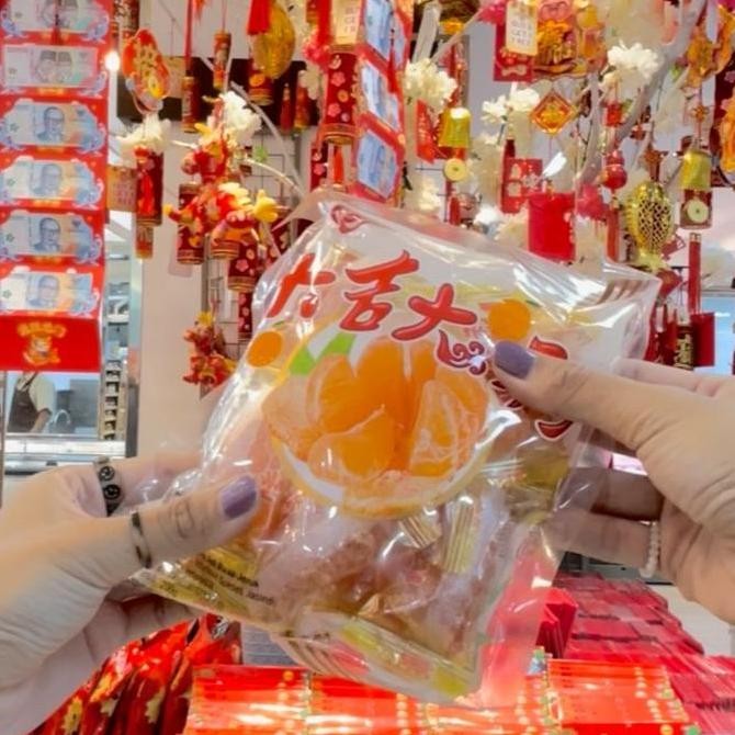 

Buruan serbu] Naraya orange jelly/kembang gula lunak jeli rasa jeruk Permen Food Manis