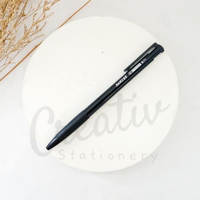 

Termurah !!! Baoke Bolpen Pen Cetrek Retractable 0.7Mm B71