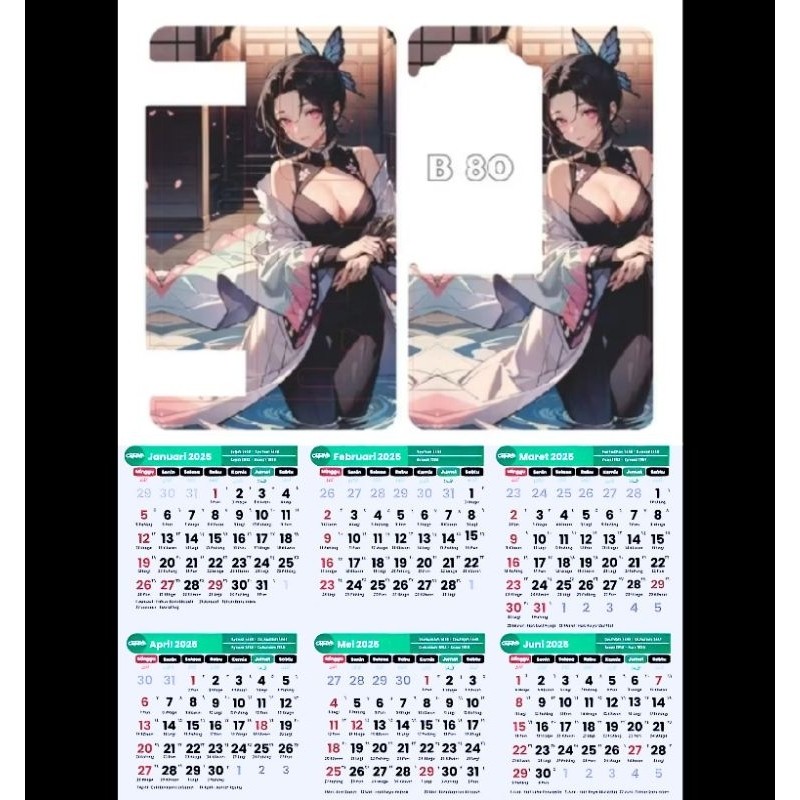 

Terlaris Kalender Dindingb80 Tahun 2025 Inner Stiker Garskin Premium Not Casing Bisa Custom *Promo*
