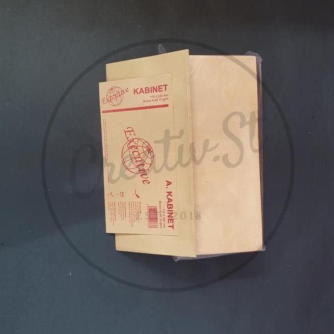 

Termurah !!! Executive Amplop Coklat Polos Ukuran Kabinet (A) Tanpa Lem 11 Cm X 24 Cm