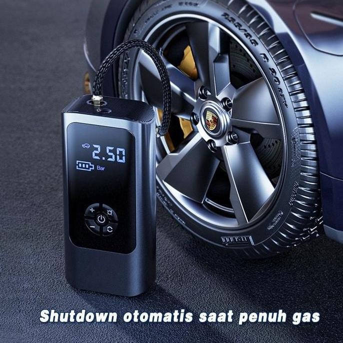 Pompa Ban Inflator Led Pompa Mobil Elektrik Mobil Truk Motor Elektrik - Asli