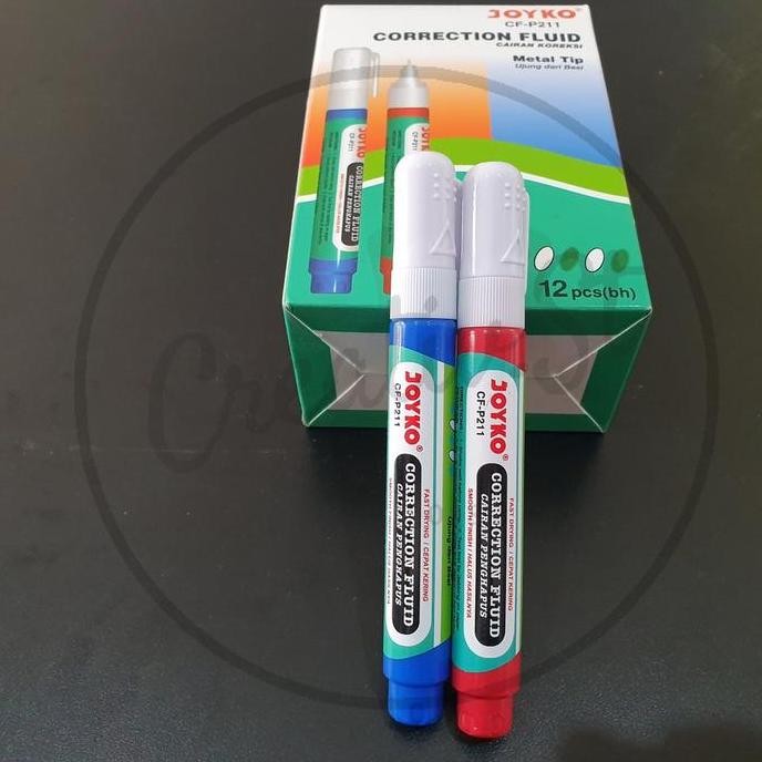 

Hot Sale !!! Joyko Tip Ex Tip-Ex Cair Correction Fluid Cf-P211