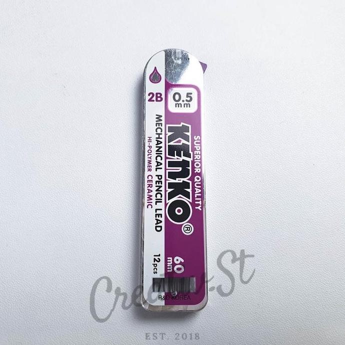 

Hot Sale !!! Kenko Isi Pensil Mekanik 0.5 Mm Mechanic Pencil Lead Pl-05 (1 Pcs)
