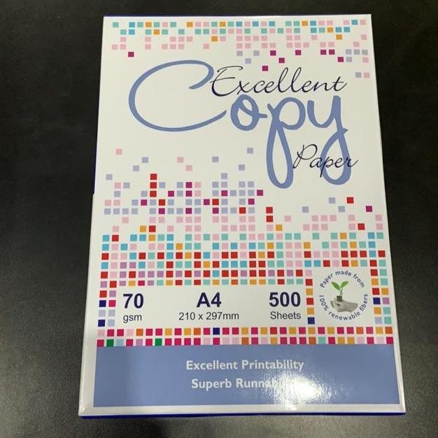 

Termurah !!! Excellent Kertas Hvs A4 75 Gr 1 Rim 500 Lembar 21 X 29.7 Cm