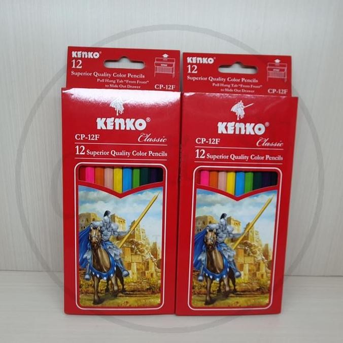 

Hot Sale !!! Kenko Pensil Warna 12 Warna Panjang Color Pencil
