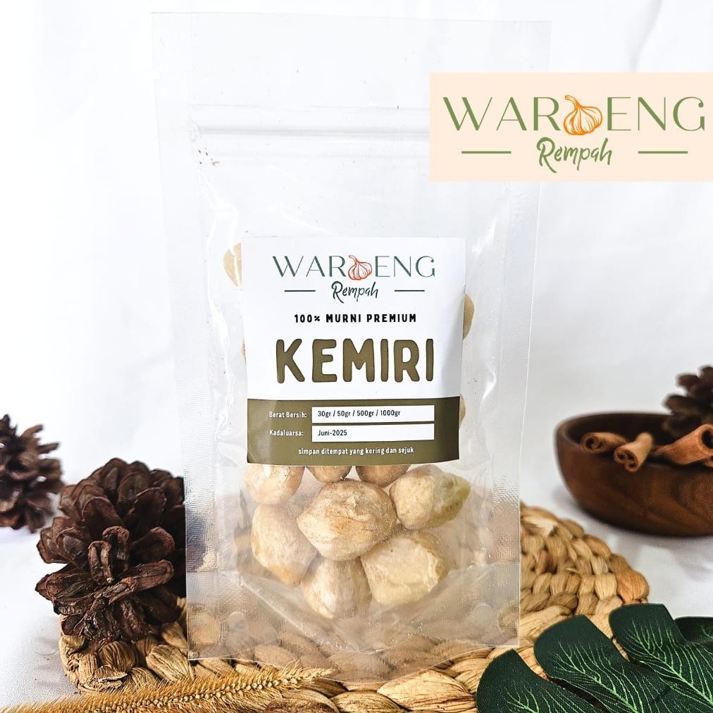 

Kemiri / Candle Nut / Waroeng Rempah Murah - Rempah MSH