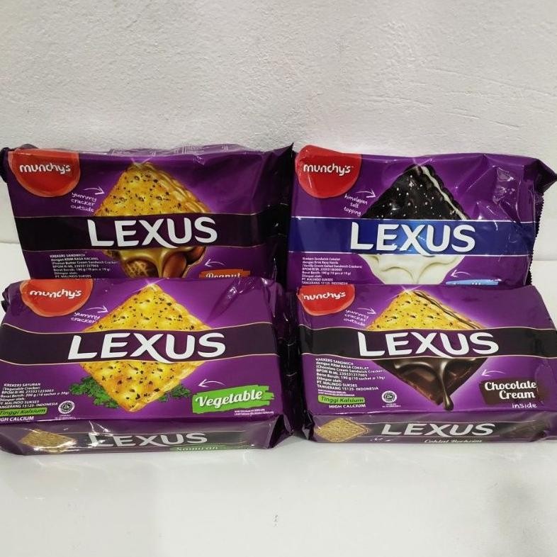 

READY STOK Lexus krekers sandwich 190 gr Siap kirim