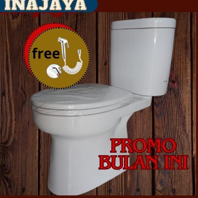 NEW INAJAYA Toilet Duduk Toto Second Bekas Seperti Baru Closet Duduk Kloset Duduk Varian TIPE Dan Wa