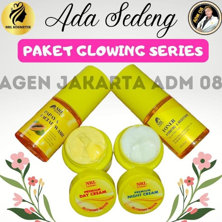 Ready Cream Nrl New 100% Ori Berid Card Siap Kirim Seluruh Indonesia Cream Glowing Cream Glow White 