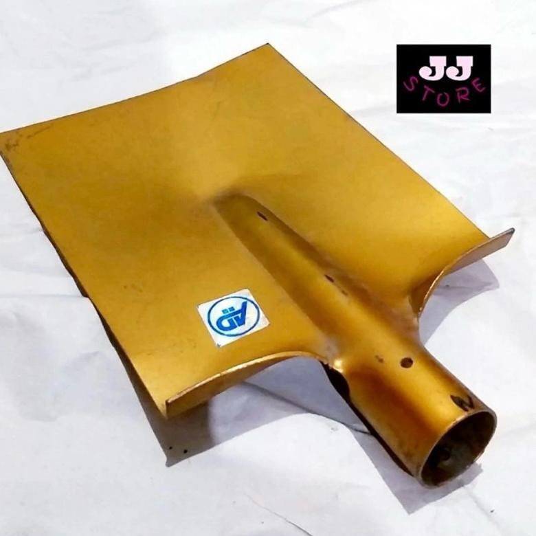 NEW!!! Mata Sekop Tanah / Mata Sekop Besi Cat kuning Tanpa Gagang