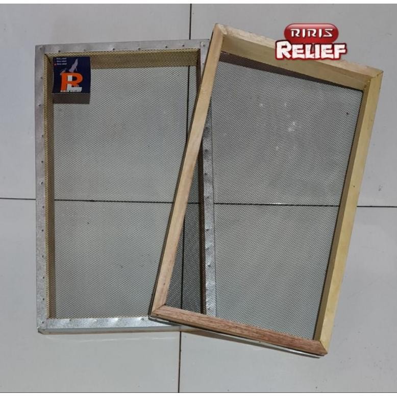 NEW Ayakan Pasir Halus/Semen dan Plaster Single 30x50cm