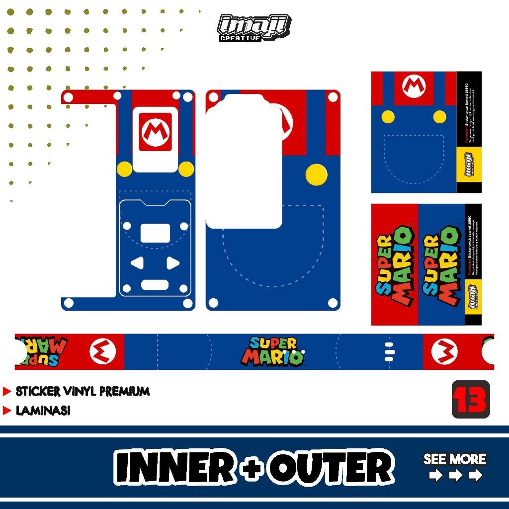 

Terlaris Imaji Creative Centaurus B80 13 Stiker Garskin Premium Not Casing Bisa Custom *Promo*