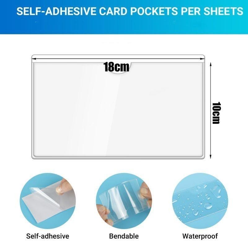 

8Pcs/16Pcs Holder Label Mika Label Harga Pricetag Self Adhesive Label Holder